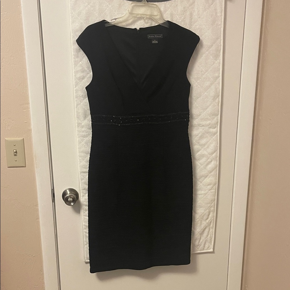Jessica Howard Black Mini Dress